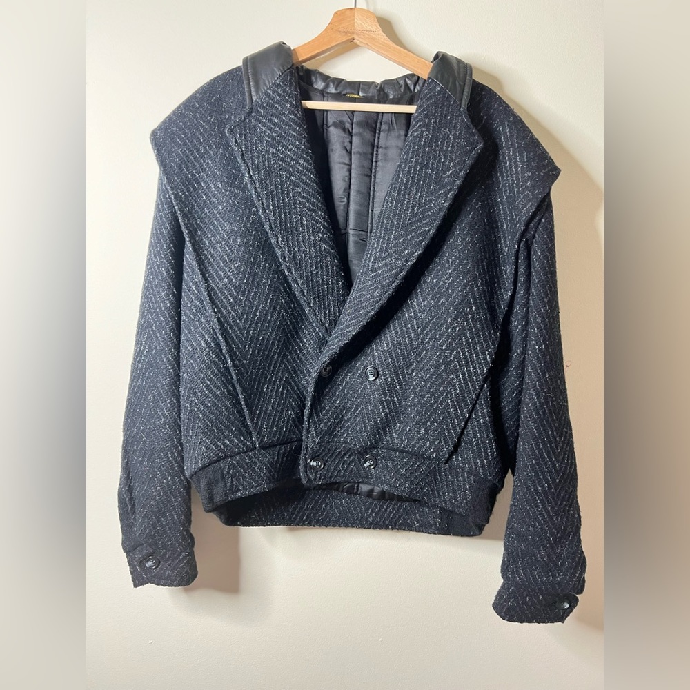Vintage Florenzi Heavy Jacket Leather size 44